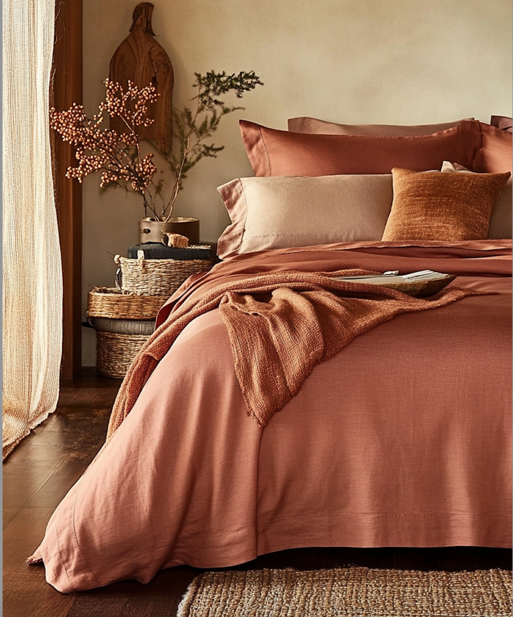 Reishi Vegan Silk Bedding Bundle With Duvet Cover