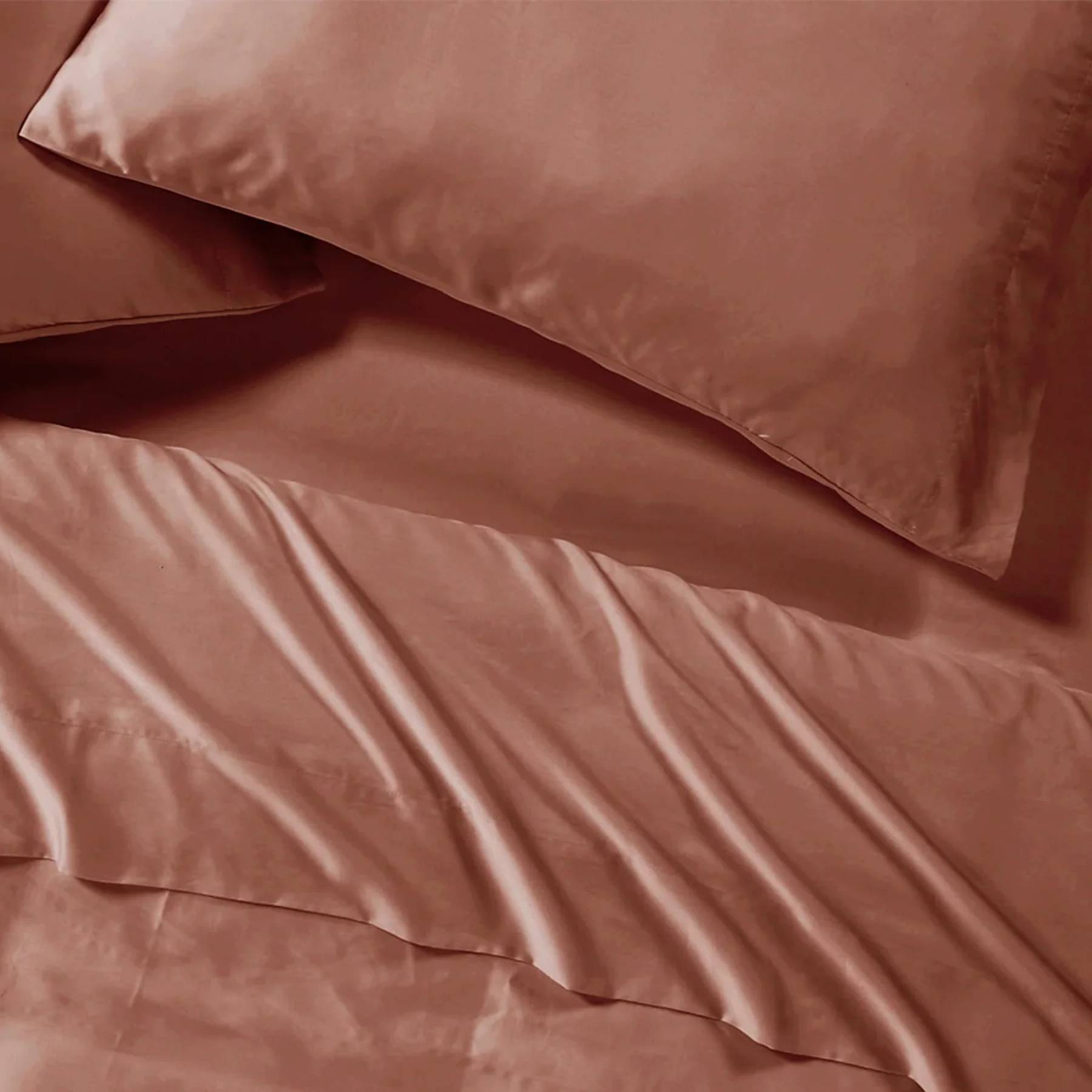 Reishi Vegan Silk Bedding Bundle With Duvet Cover
