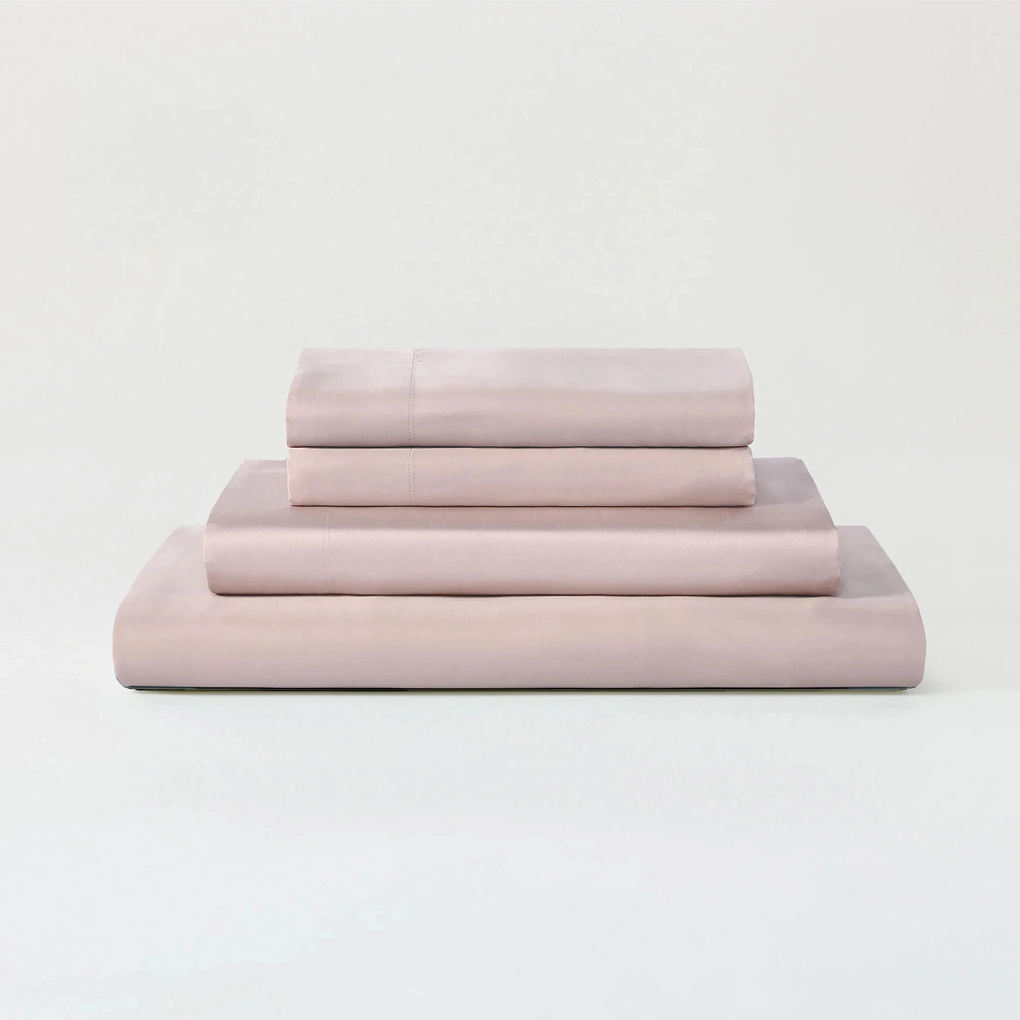 BONUSSTOCK: Vegan Silk Bedding Bundle With Duvet Cover