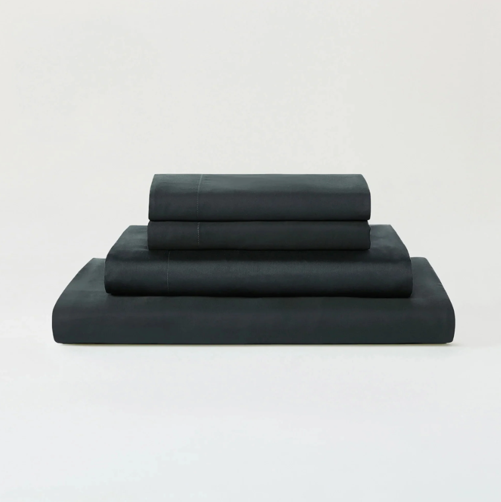 The Black Collection Vegan Silk Sheets