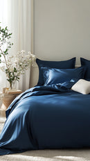 Vegan Silk Bedding Bundle With Duvet Cover