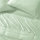 BONUSSTOCK: Vegan Silk Bedding Bundle With Duvet Cover